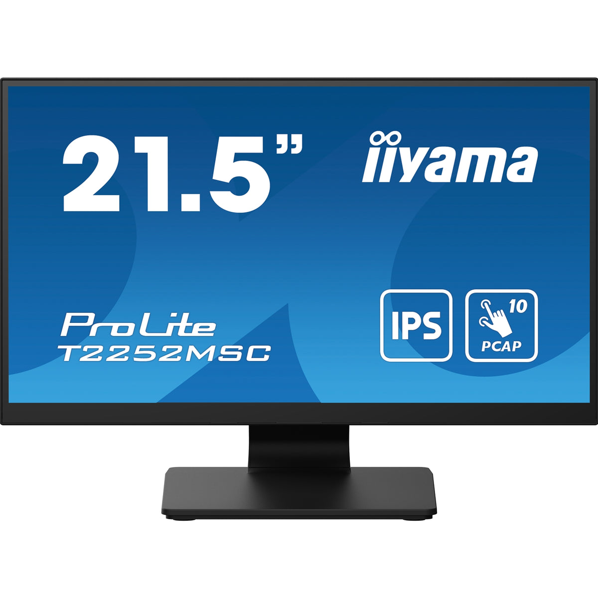 iiyama PROLITE T2252MSC-B2 21.5 Inch 10 Point Touchscreen IPS Monitor w/Speakers