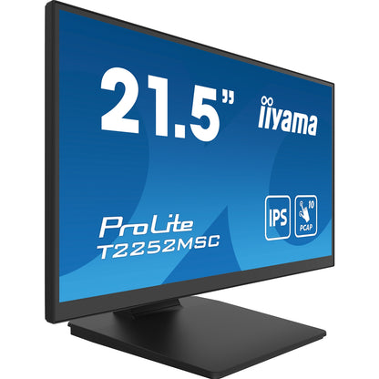 iiyama PROLITE T2252MSC-B2 21.5 Inch 10 Point Touchscreen IPS Monitor w/Speakers