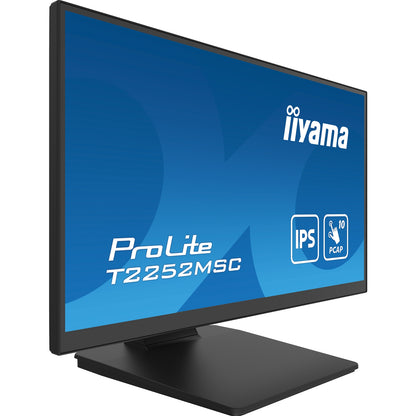 iiyama PROLITE T2252MSC-B2 21.5 Inch 10 Point Touchscreen IPS Monitor w/Speakers