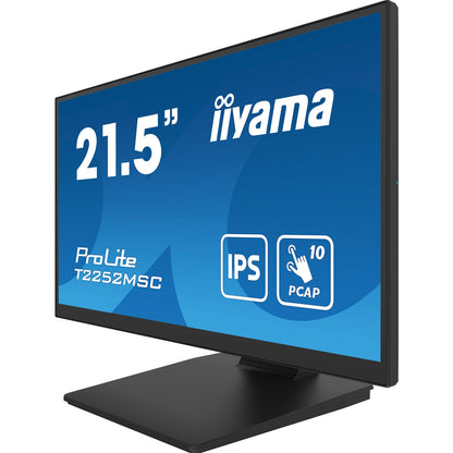 iiyama PROLITE T2252MSC-B2 21.5 Inch 10 Point Touchscreen IPS Monitor w/Speakers