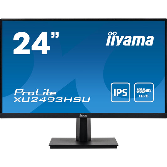 iiyama ProLite X2493HSU-B1 computer monitor 60.5 cm (23.8") 1920 x 1080 pixels Full HD LED Black