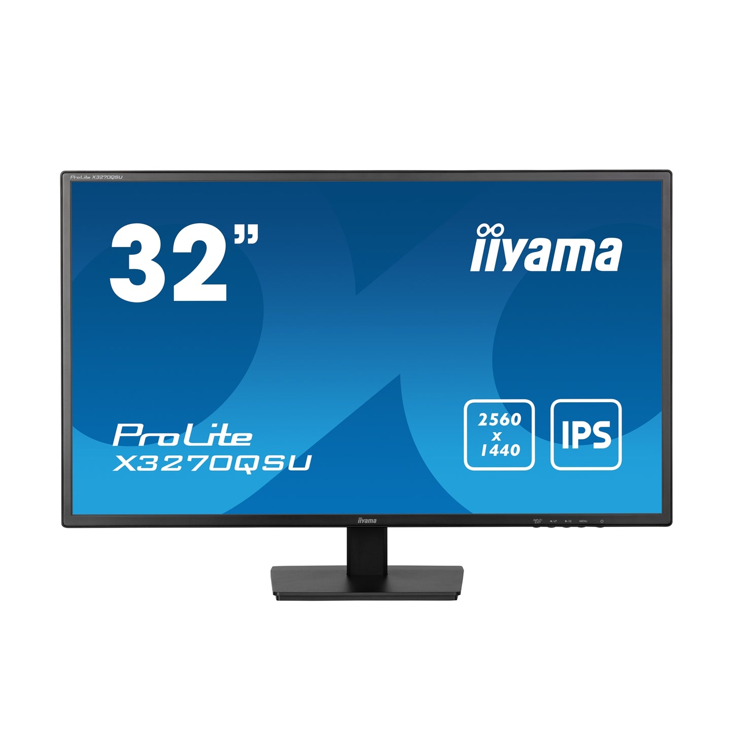 iiyama ProLite 32 Inch Monitor, 100Hz, 3ms, FreeSync, Speakers, X3270QSU-B1