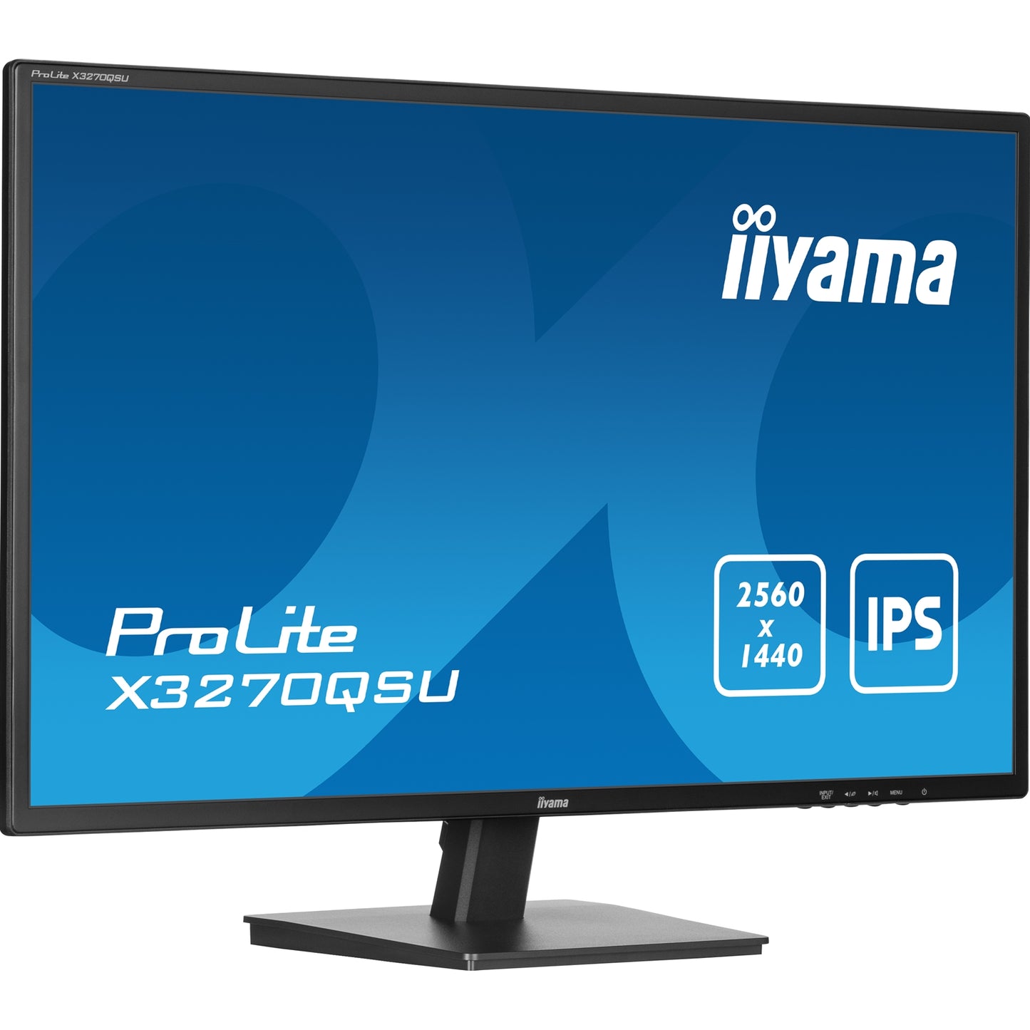 iiyama ProLite 32 Inch Monitor, 100Hz, 3ms, FreeSync, Speakers, X3270QSU-B1