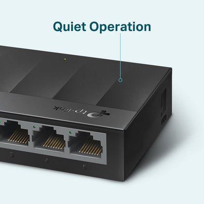 TP-Link LiteWave LS1005G 5-Port 10/100/1000Mbps Gigabit Desktop Network Switch