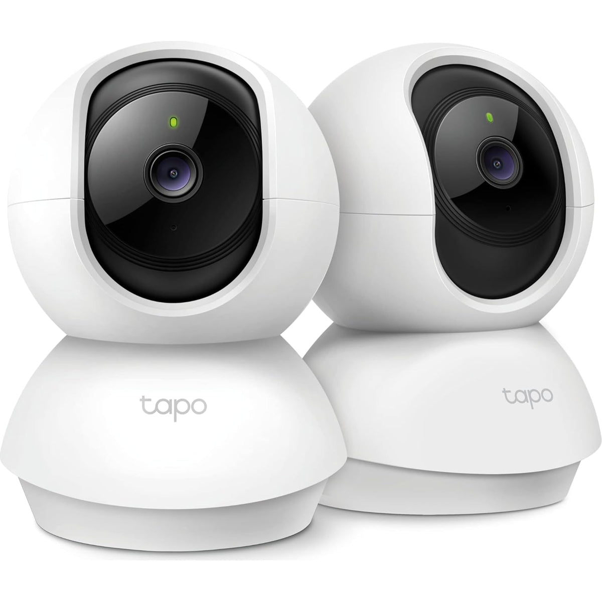 TP-Link Tapo C210P2 Pan/Tilt Home Security Wi-Fi Camera, 2-Pack