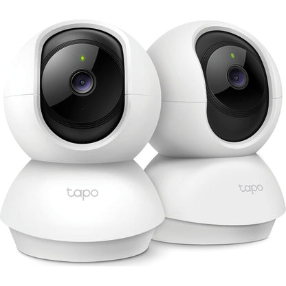 TP-Link Tapo C210P2 Pan/Tilt Home Security Wi-Fi Camera, 2-Pack