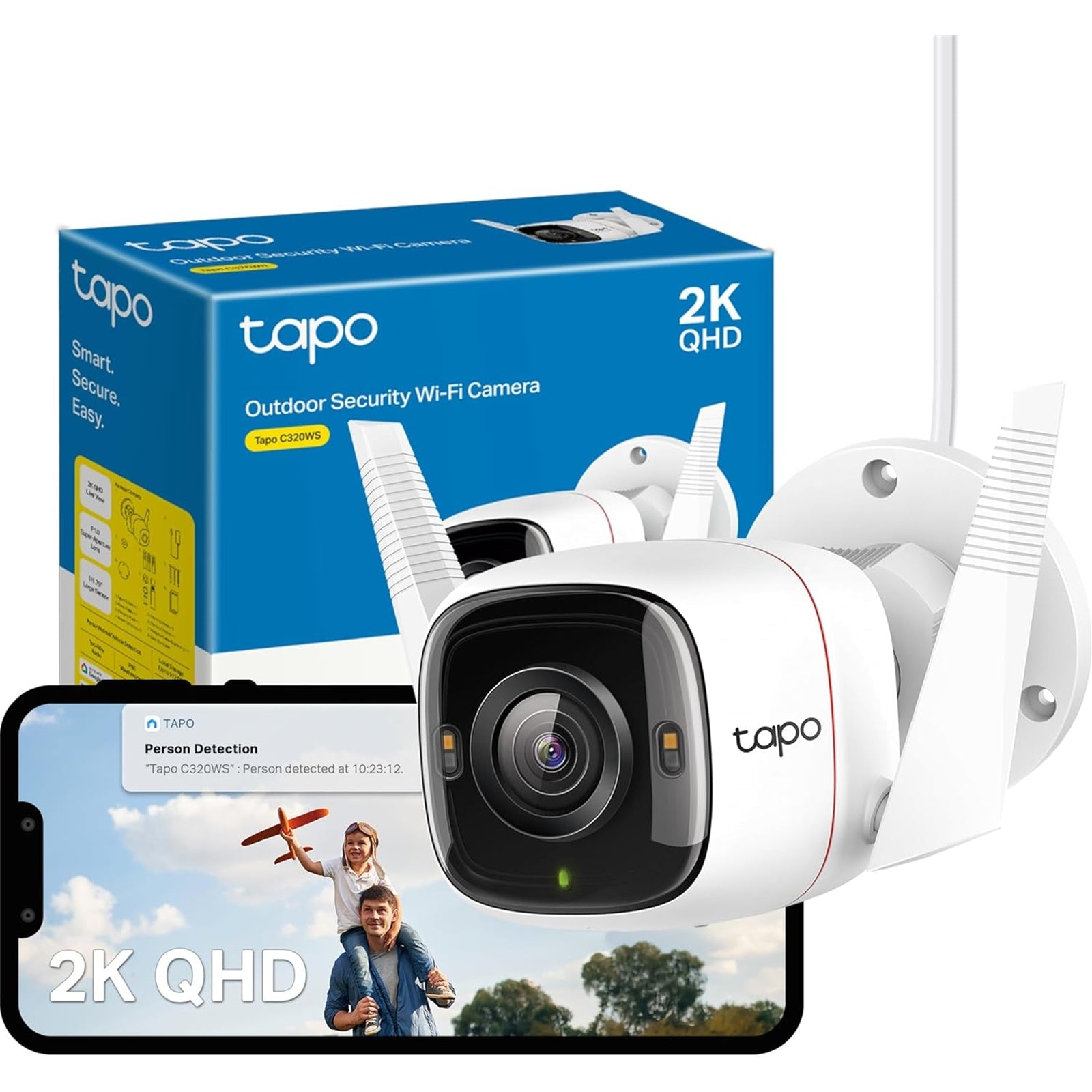 TP-Link Tapo C320WS Outdoor Security Wi-Fi Camera