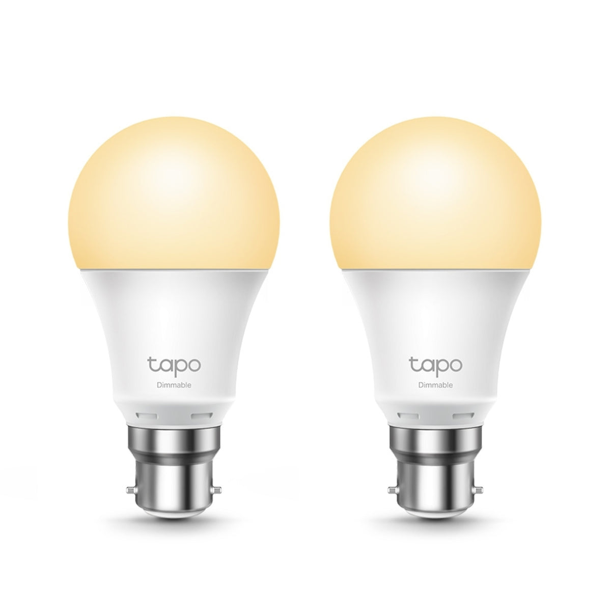 TP-Link Tapo L510B(2-Pack) Dimmable Smart Light Bulb, B22, 2-Pack