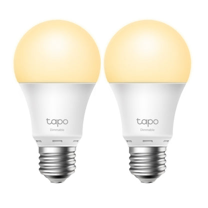 TP-Link Tapo L510E(2-Pack) Dimmable Smart Light Bulb, E27, 2-Pack