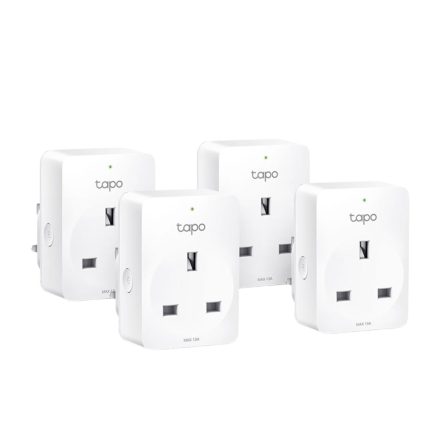 TP-Link Tapo P100(4-pack) Mini Smart Wi-Fi Socket, 4 pack