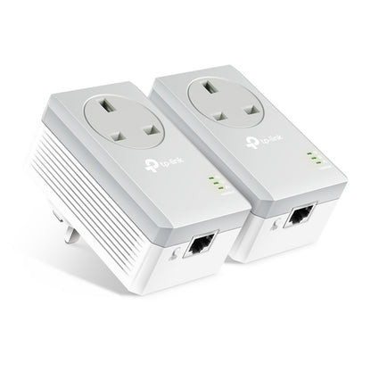 TP-Link TL-PA4010P KIT 600M Powerline AC Pass-through Twin Pack