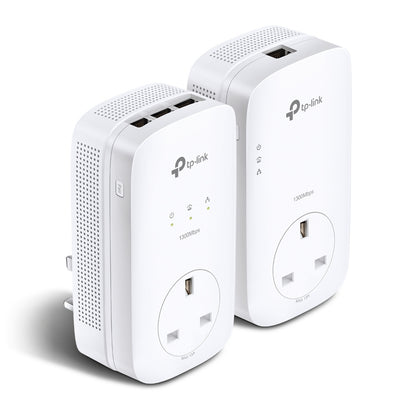 TP-Link TL-PA8033P KIT AV1300 Passthrough Powerline Kit