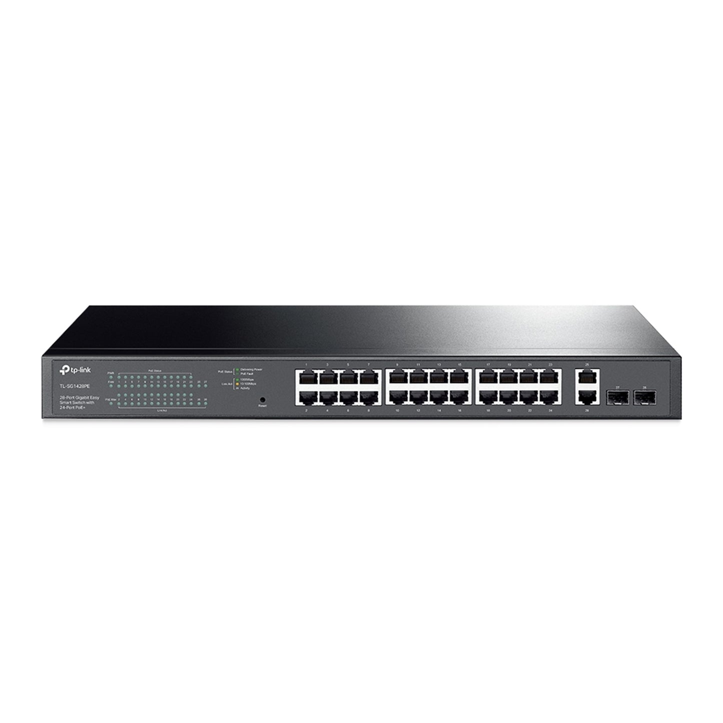 TP-Link TL-SG1428PE 28-Port Metal Gigabit Easy Smart PoE Switch