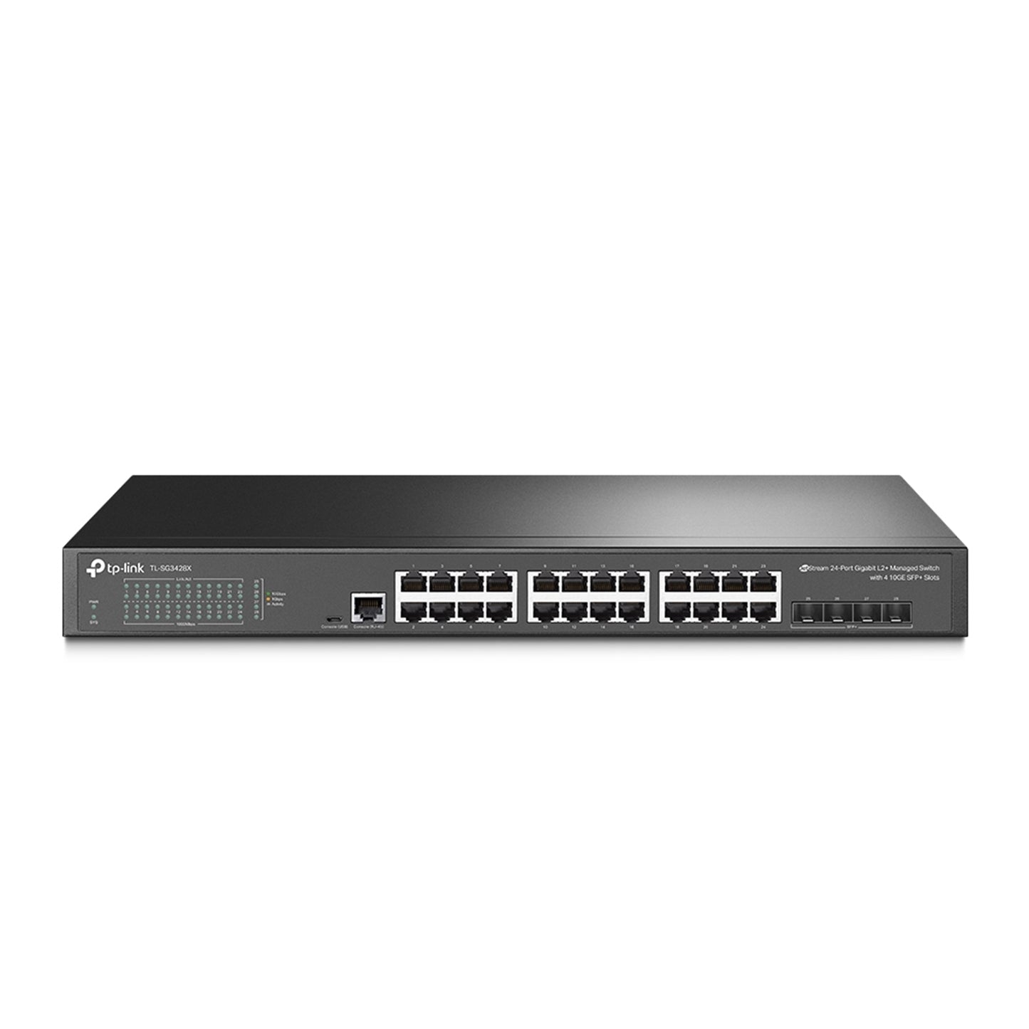 TP-Link JetStream TL-SG3428X 24-Port Metal Gigabit L2+ Managed Switch