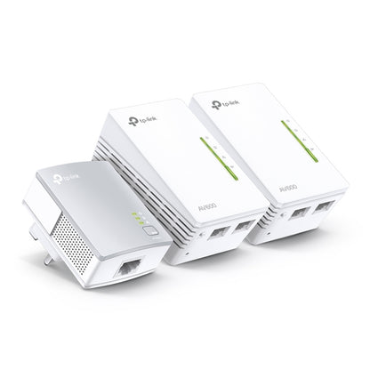 TP-Link TL-WPA4220 TKIT AV600 Powerline Wi-Fi Booster 2 LAN, 3 units