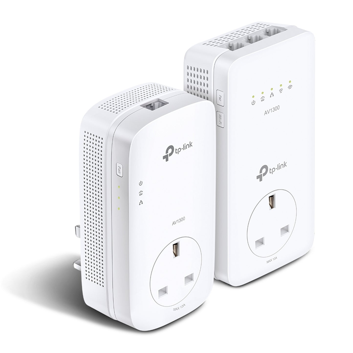 TP-Link TL-WPA8631P KIT AV1300 Gigabit Passthrough Powerline ac Wi-Fi Kit