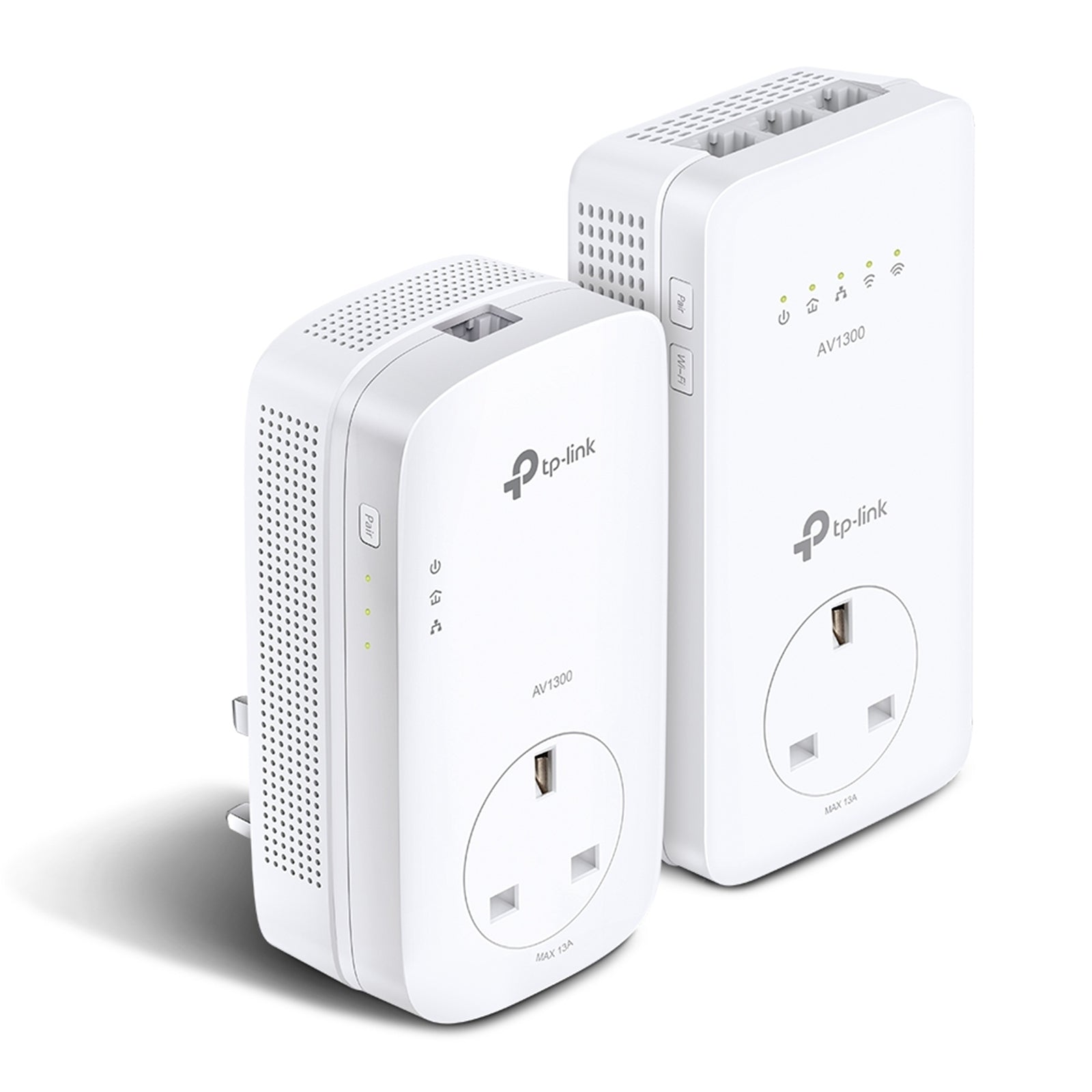 TP-Link TL-WPA8631P KIT AV1300 Gigabit Passthrough Powerline ac Wi-Fi Kit