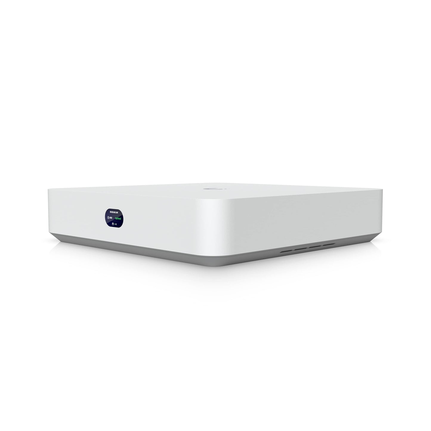 Ubiquiti UniFi Network Video Recorder Instant, Compact UniFi Protect NVR with 3.5 Inch HDD support, featuring an integrated 6-port PoE switch, integrated HDMI View Port, and a capacity for (6) 4K cameras or (15) Full HD cameras