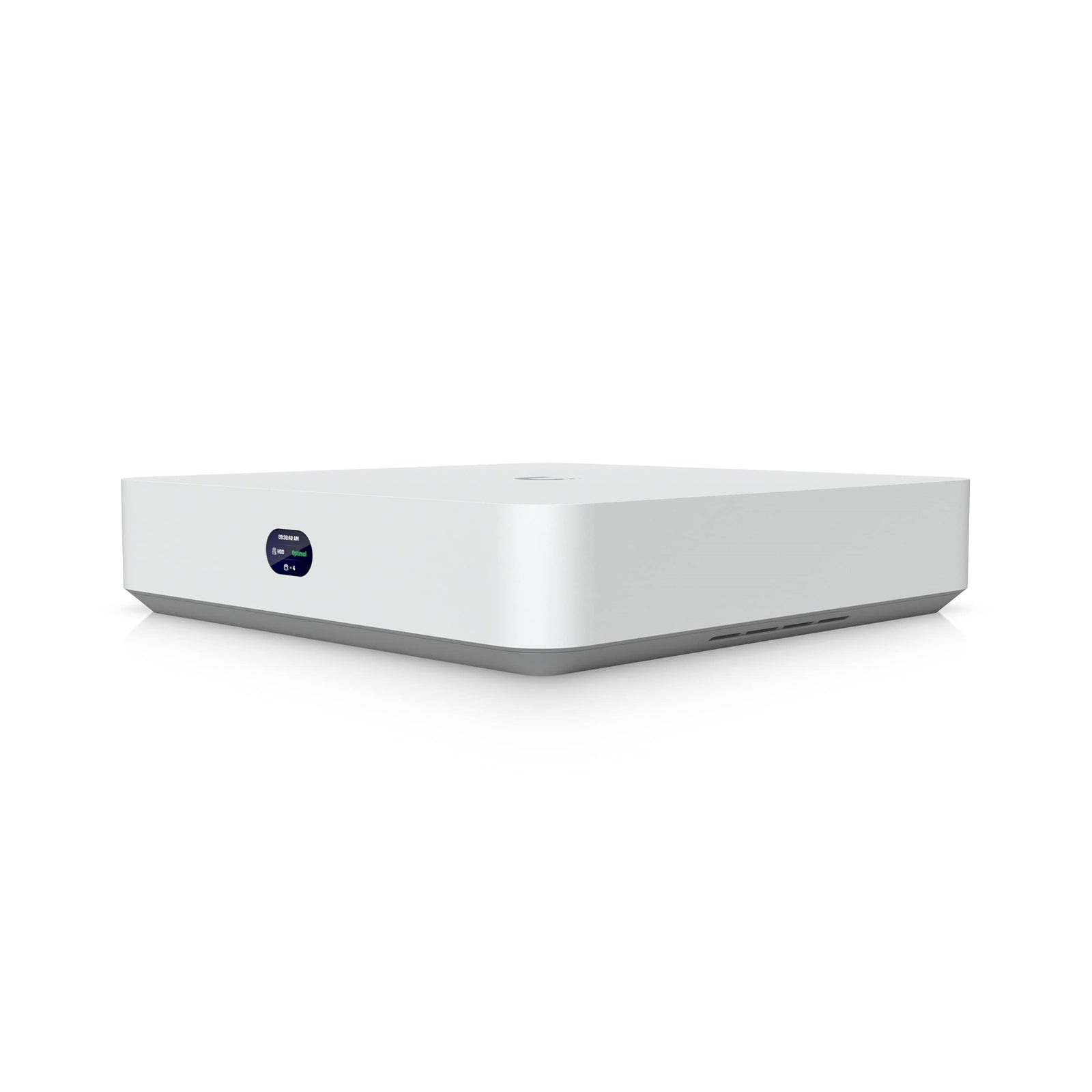 Ubiquiti UniFi Network Video Recorder Instant, Compact UniFi Protect NVR with 3.5 Inch HDD support, featuring an integrated 6-port PoE switch, integrated HDMI View Port, and a capacity for (6) 4K cameras or (15) Full HD cameras