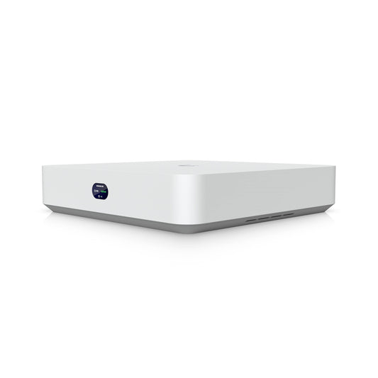 Ubiquiti UniFi Network Video Recorder Instant, Compact UniFi Protect NVR with 3.5 Inch HDD support, featuring an integrated 6-port PoE switch, integrated HDMI View Port, and a capacity for (6) 4K cameras or (15) Full HD cameras
