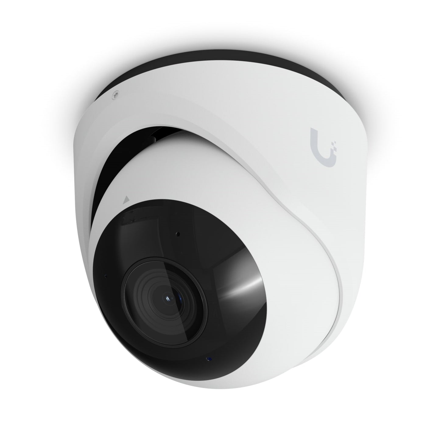 Ubiquiti UVC-G6-Turret-W All-weather, tamper-resistant 4K PoE camera with a 1/1.8 Inch 8MP image sensor, Multi-TOPS AI Engine, and 3-axis manual adjustment for flexible installation