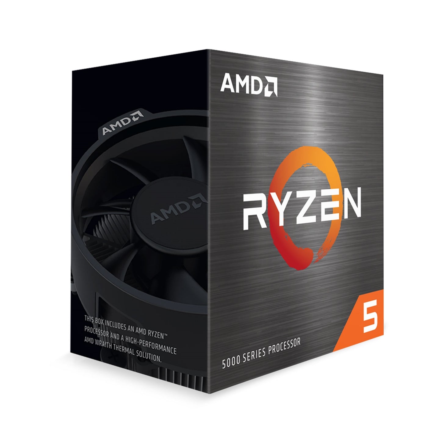AMD Ryzen 5 5500 6 Core AM4 Processor, 12 Threads, 3.6GHz up to 4.2GHz Boost, 19MB Cache, 65W, with Wraith Stealth Cooler, No Graphicsphics