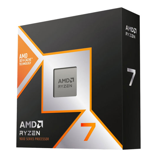 AMD Ryzen 7 9850X3D 5.6GHz 8 Core AM5 Desktop Processor with 16 Threads, AMD Radeon Graphics, 104MB Cache & 120W TDP