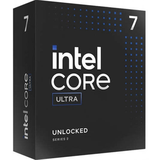 Intel Core Ultra 7 265K 20 Core, 20 Threads, 3.9GHz up to 5.5GHz Arrow Lake Processor LGA 1851, 36MB Cache, 125w, 250w Maximum Turbo Power, Arc Xe2 Graphics 64EU, No Cooler