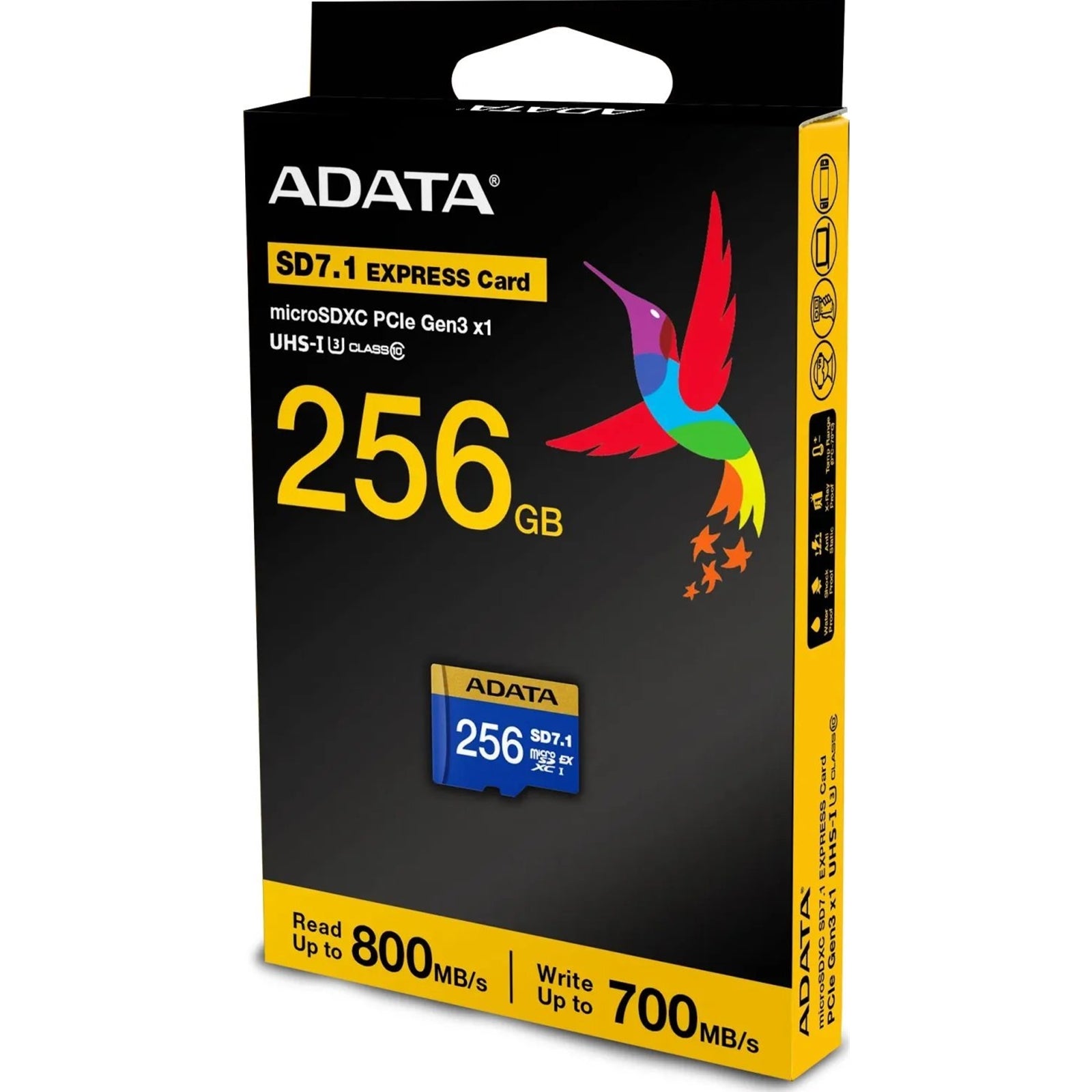 Adata Premier Extreme 256GB microSDXC SD7.1 Express Card, Nintendo Switch 2 Ready