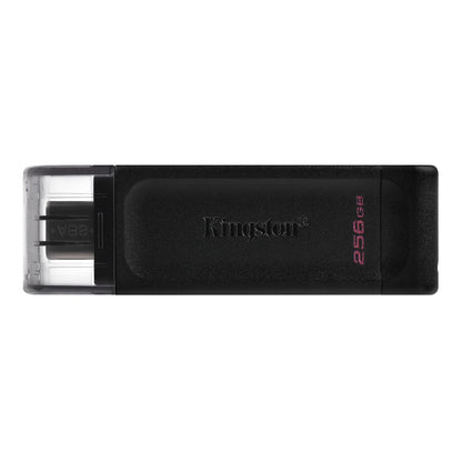 Kingston DT70/256GB DataTraveler 256GB USB Flash Drive, 80MB/s, Black