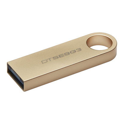 Kingston DataTraveler SE9 G3 64GB USB 3.2 USB Flash Drive, Gold