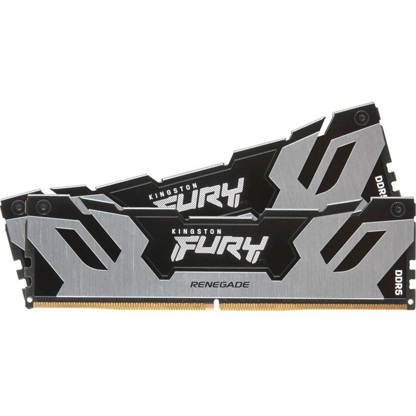 Kingston FURY Renegade KF572C38RSK2-32 32GB (2x 16GB) DIMM System Memory, 7200MHz, DDR5, Silver, Intel XMP