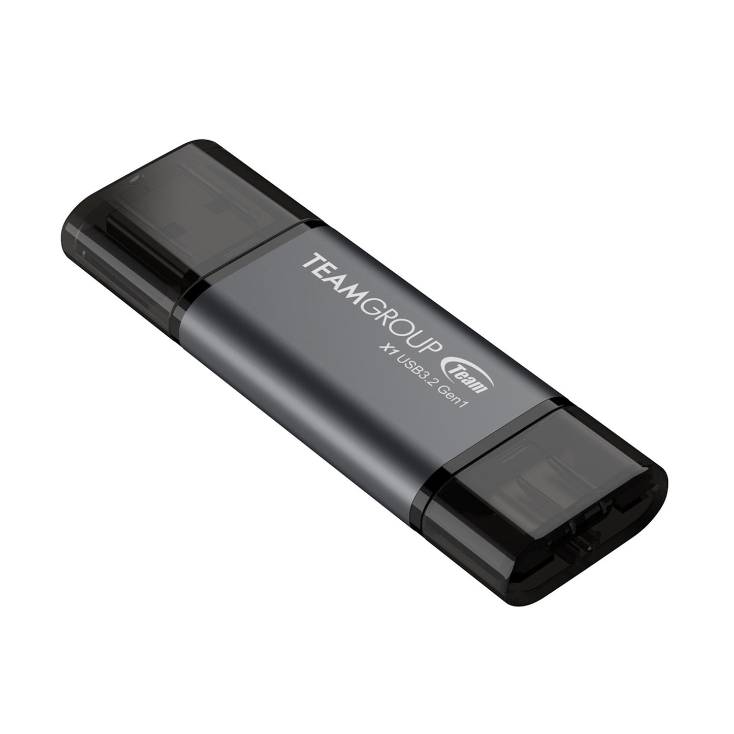 Team TX1364GC01 2 in 1 Dual OTG 64GB Flash Drive, X1 USB 3.2 Gen1, Type C & A, Plug and Play