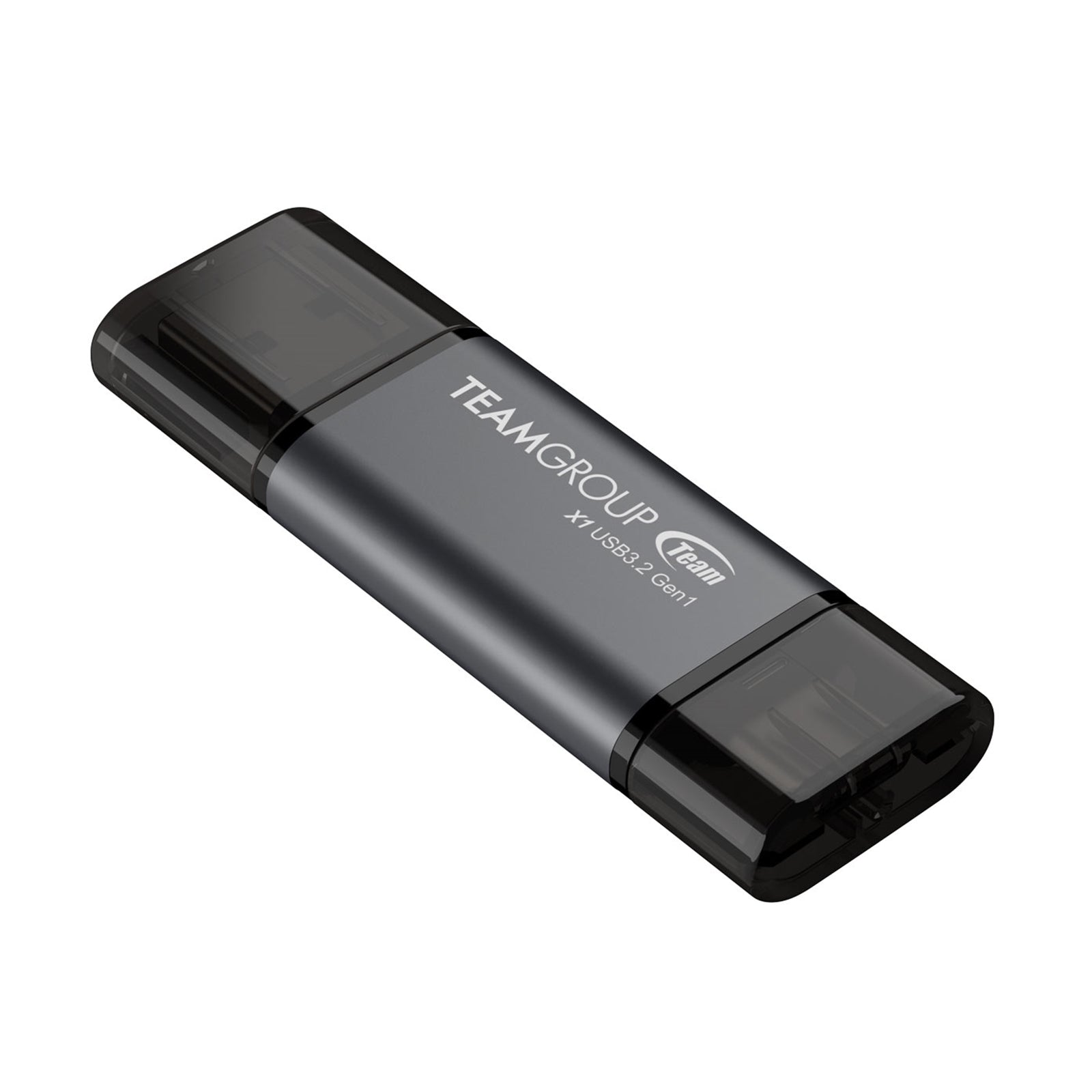Team TX1364GC01 2 in 1 Dual OTG 64GB Flash Drive, X1 USB 3.2 Gen1, Type C & A, Plug and Play