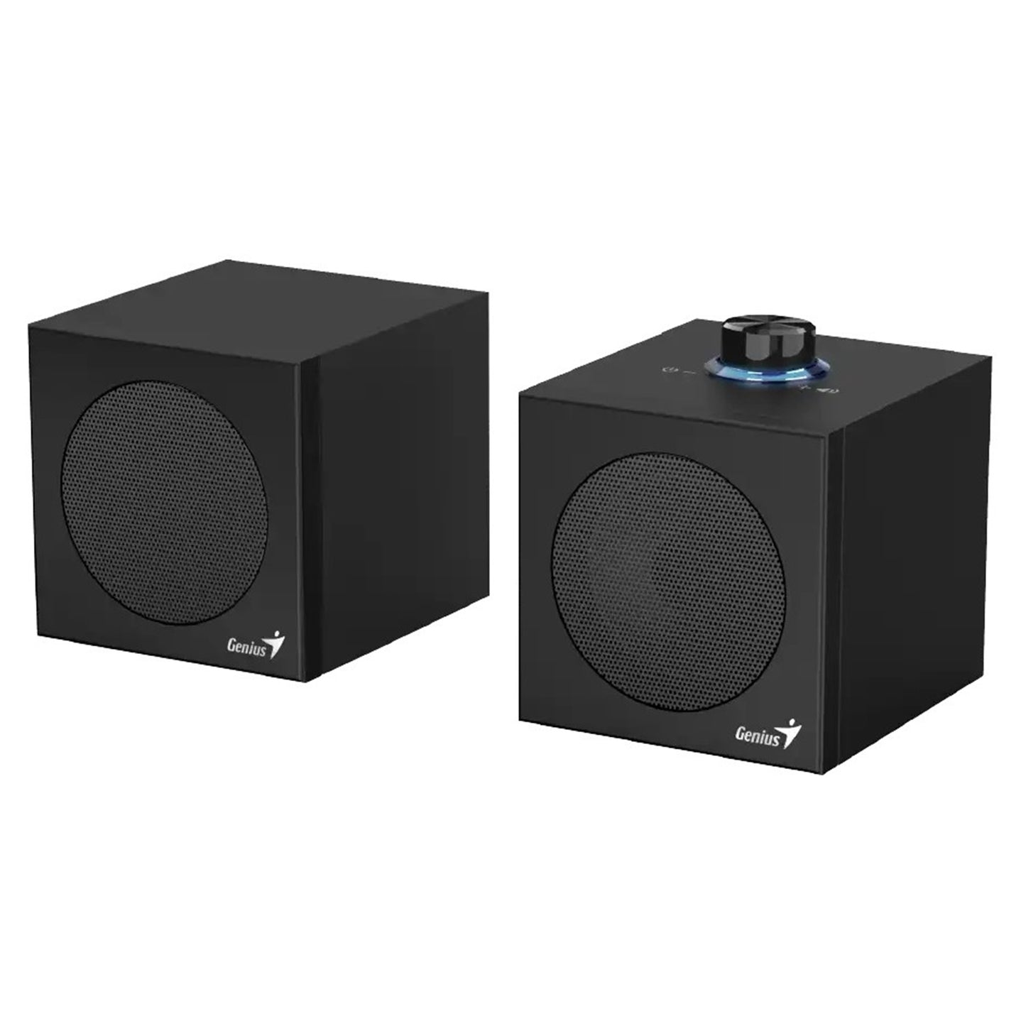 Genius SP-HF300U, 4W RMS, USB Audio Speakers, USB-A & USB-C, Compatible with Windows, macOS, and Chrome OS devices