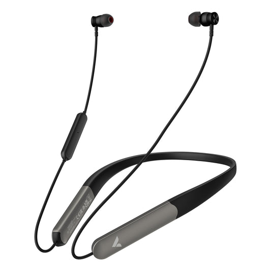 Verbatim TruSound Pro Neckband Earbuds,110 Hours Playtime, Wireless Bluetooth 5.4, ENC - Black
