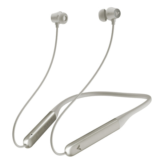 Verbatim TruSound ANC Neckband Earbuds, Wireless Bluetooth 5.4, Active Noise Cancellation - Grey